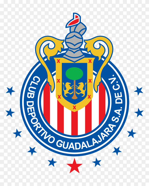 C.d guadalajara club Premium vector PNG