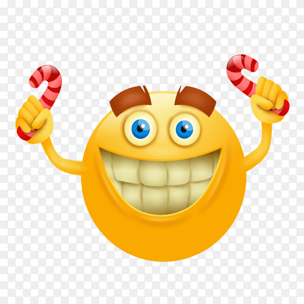 Happy emoji face vector PN