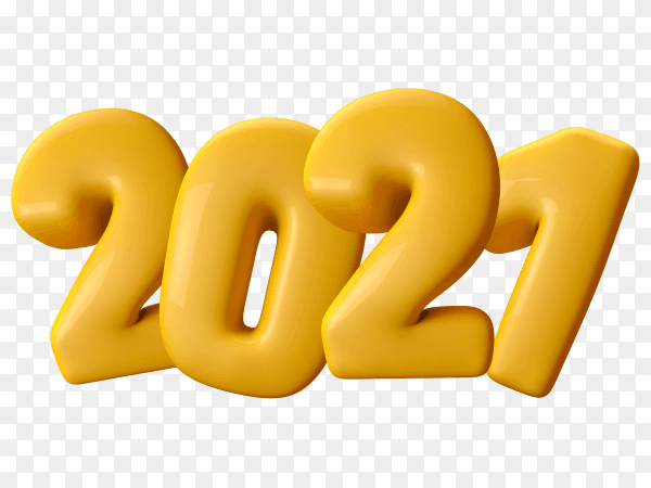 New year 2021 Clipart PNG