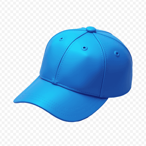 Blue Cap PNG Image with Transparent Background