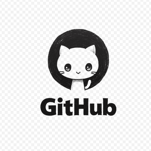 GitHub Logo PNG with Transparent Background