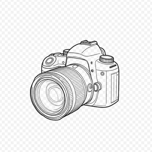 Camera PNG Image with Transparent Background