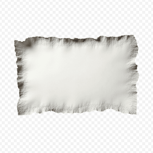 Soft Decorative Pillow PNG Image with White Color