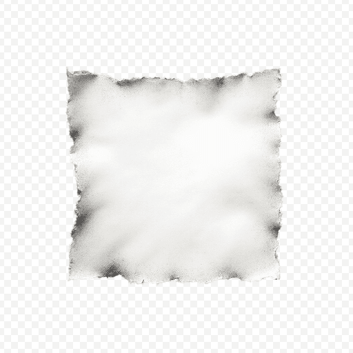 White Smoke Textured Background PNG Image