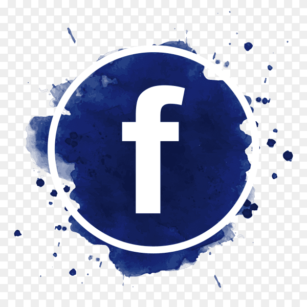 Beautiful Facebook logo icon social media PNG