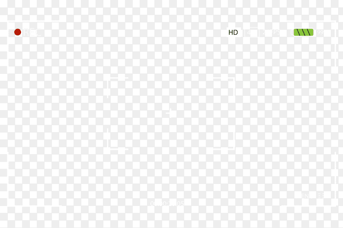 Camera viewfinder frame PNG