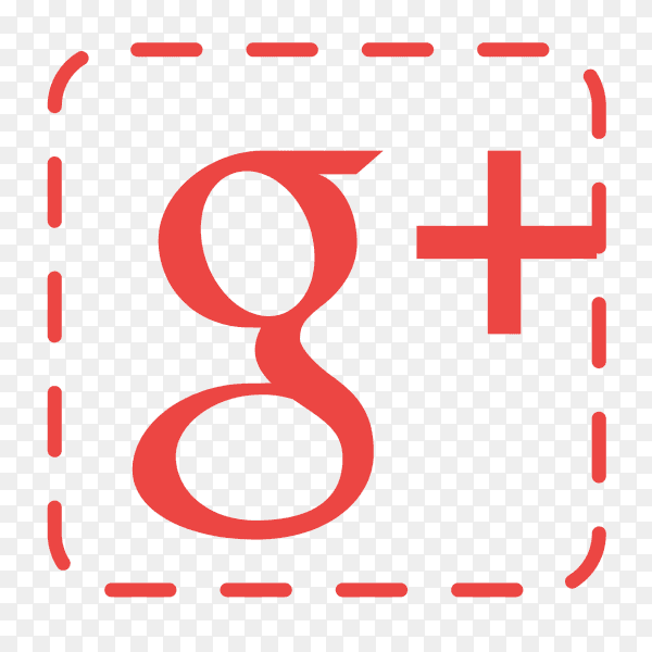 Google Plus logo social network texture PNG