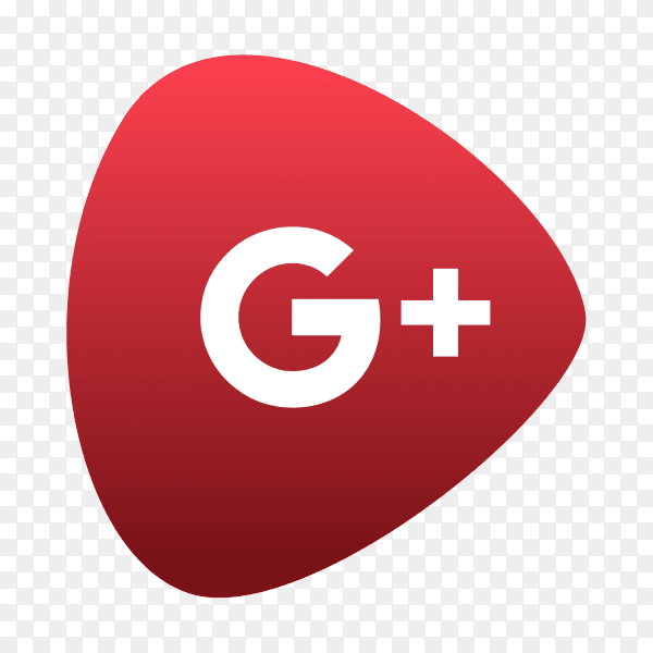 GooglePlus logo gradient social media icon PNG