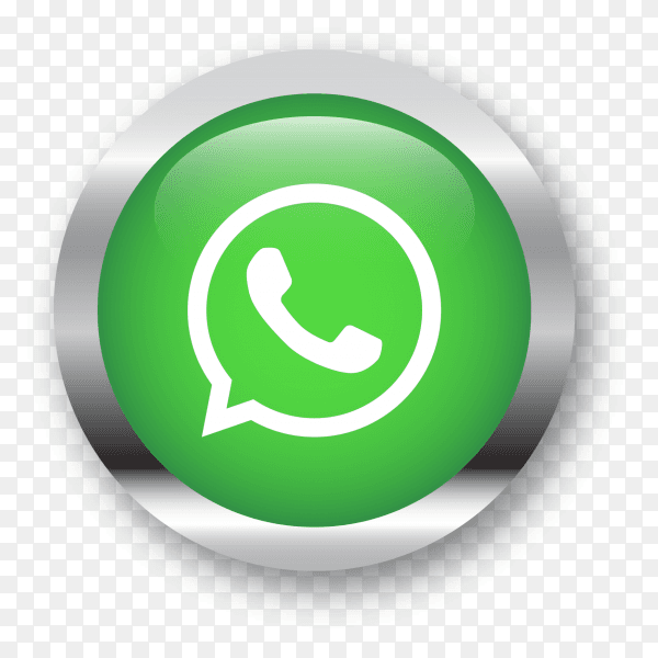 WhatsApp logo social network illustration PNG