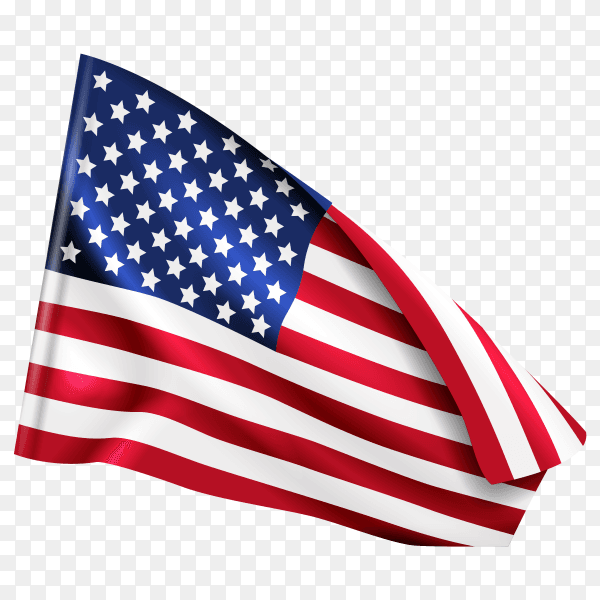 American USA flag PNG