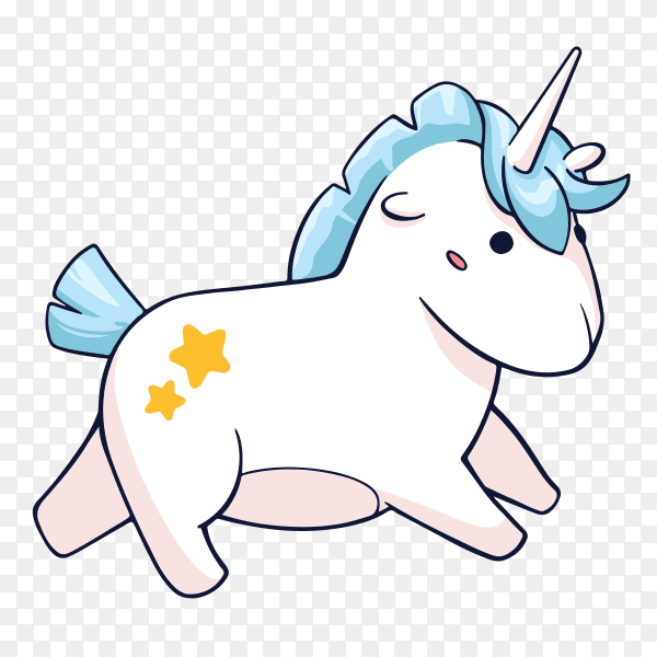 Unicorn fantasy concept PNG
