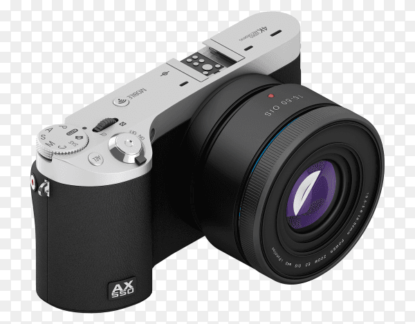 Isometric camera sony transparent PNG