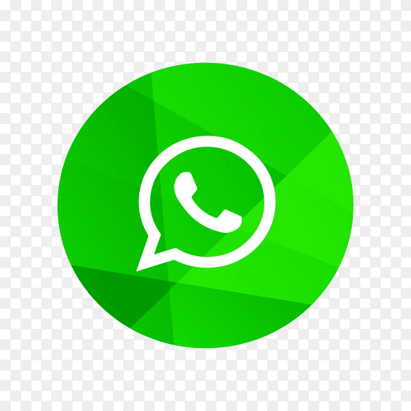 Logo WhatsApp icon modern social media PNG