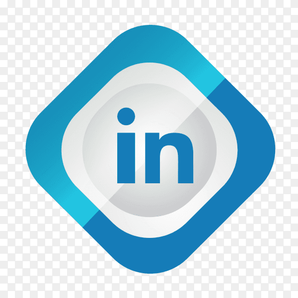 Social media logo Linkedin PNG
