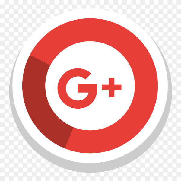 Beautiful GooglePlus logo PNG