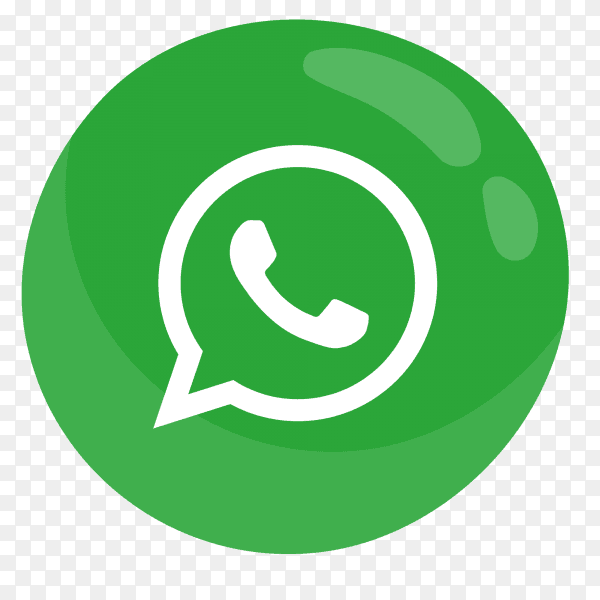 Beautiful WhatsApp button PNG