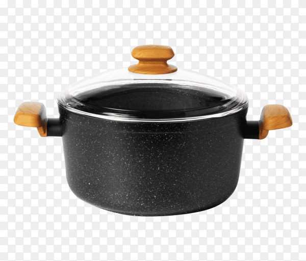 Black new cookware utensil PNG