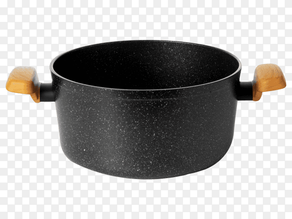 Black new cookware utensil transparent PNG