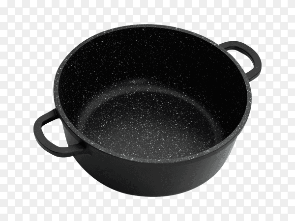 Casserole kitchen cauldron dishes cast iron black steel PNG