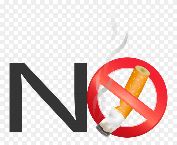 Crushed cigarette transparent background PNG