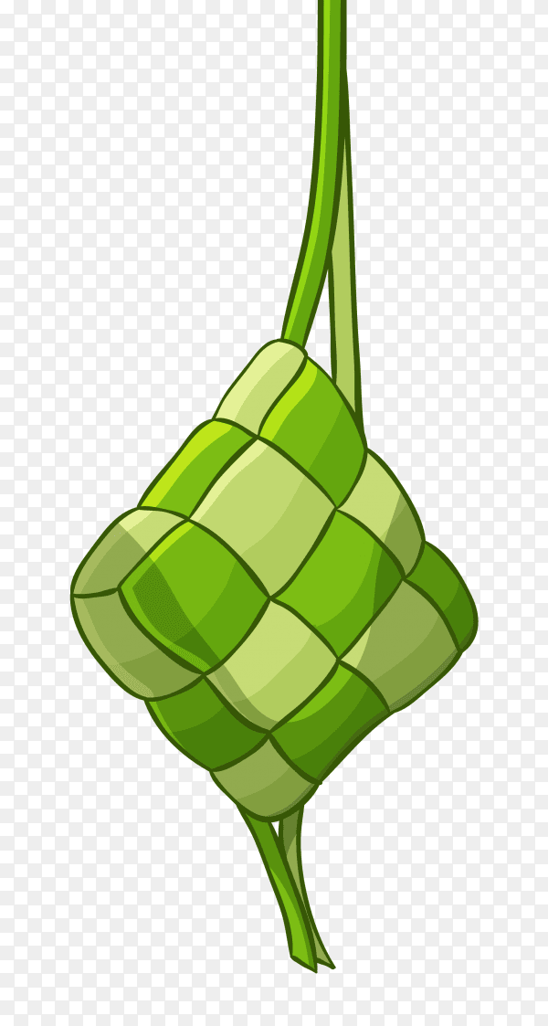 Hand drawn ketupat clipart PNG