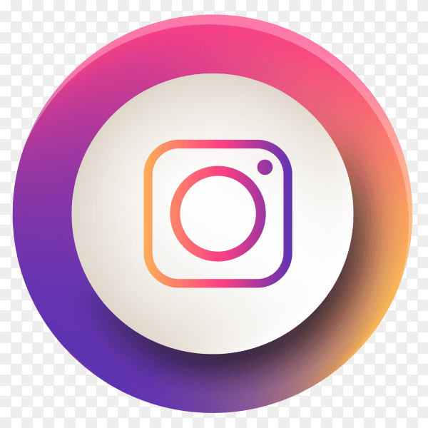 Instagram button new design PNG