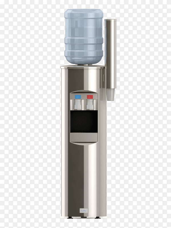 Isometric water dispenser PNG