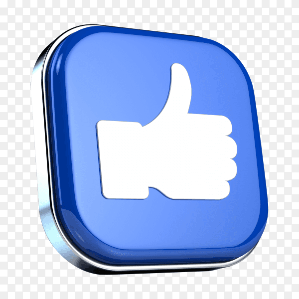 Like button Premium image PNG