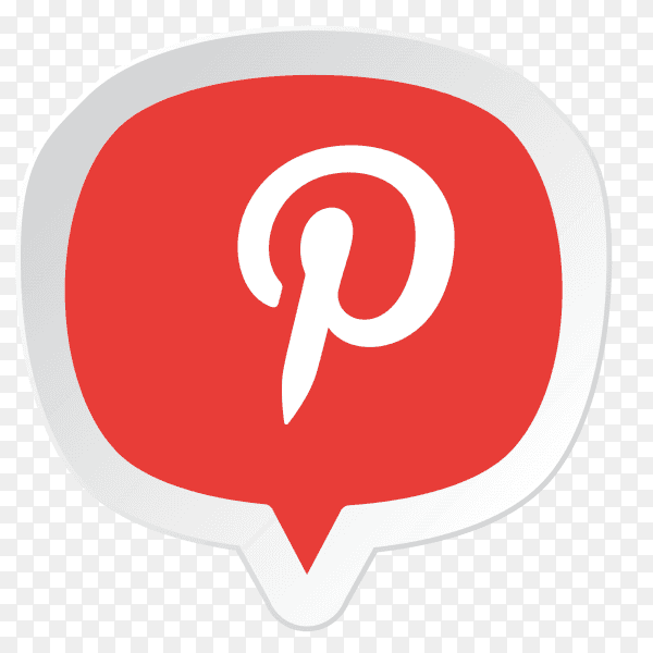 Logo illustrator Pinterest PNG