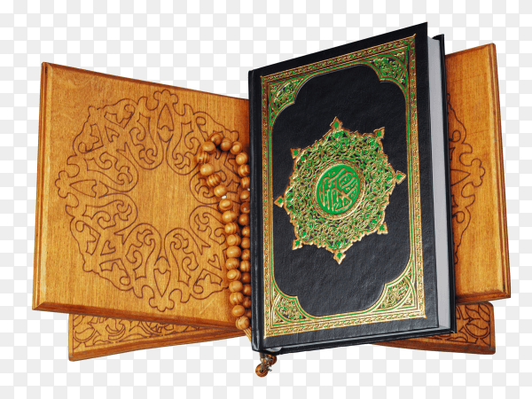 Quran is holy book of islam PNG