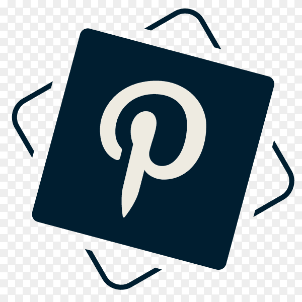 Social media Pinterest icon PNG