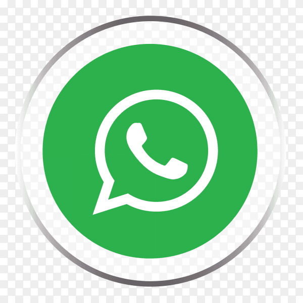 WhatsApp logo social media platform PNG