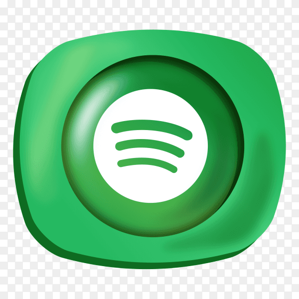 Logo Spotify gradient social media icon PNG