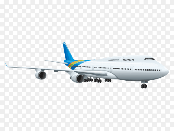 Airplane vector download free PNG
