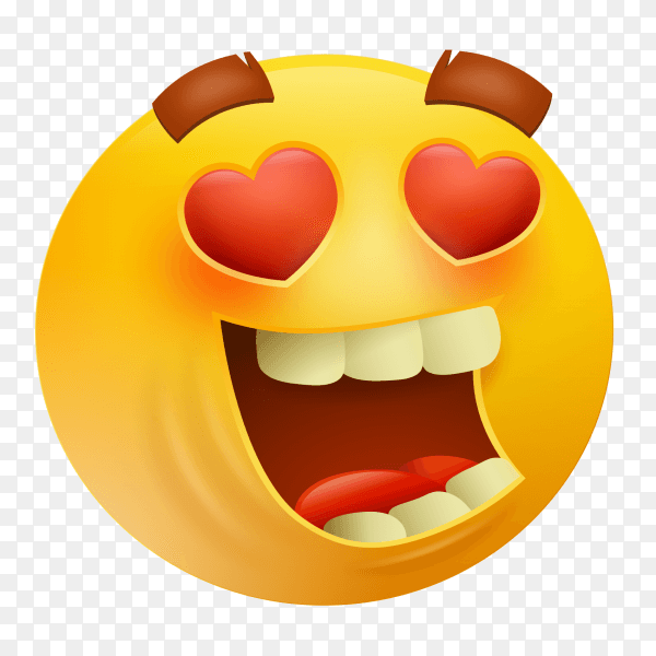 Emoji 3d laughs transparent PNG