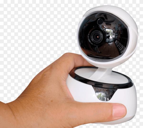 Robot cctv wifi security camera transparent PNG