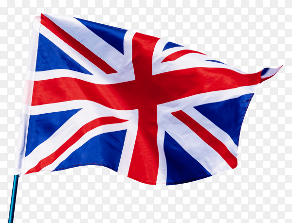 United kingdom flag waving free download PNG