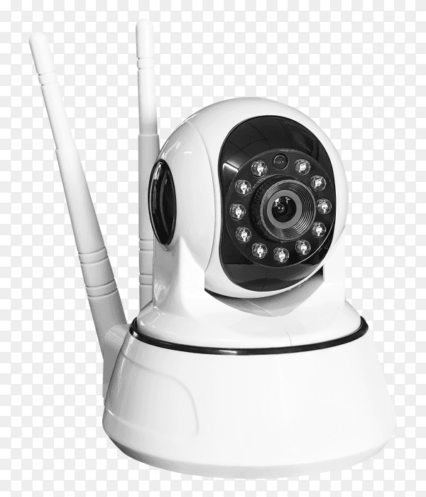 Wireless security camera transparent PNG