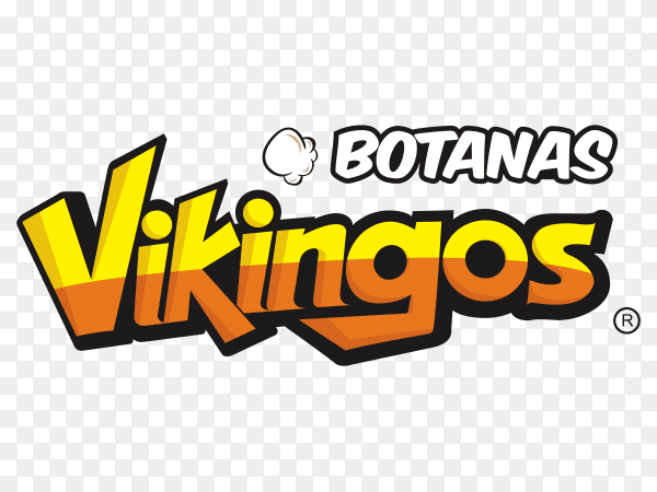 Logo botanas vikingos vector PNG