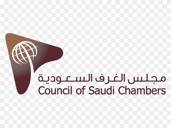 Logo council of saudi chambers vector PNG