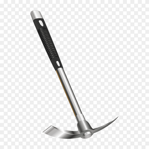 Hammer flat on transparent background PNG