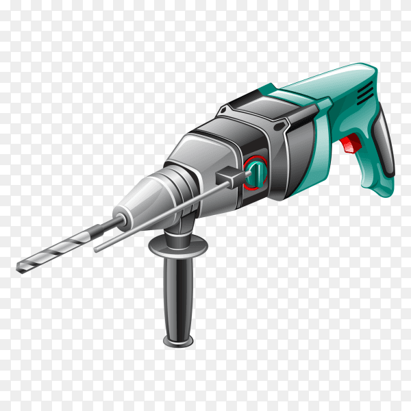 Power Tool Drill Garden Tool on transparent PNG