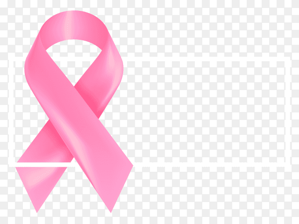 Breast cancer Awareness Ribbon vector PNG