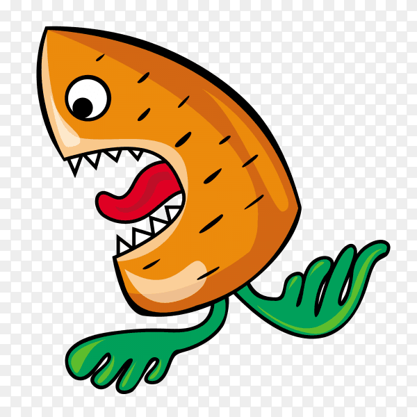 Cartoon carrot design clipart PNG