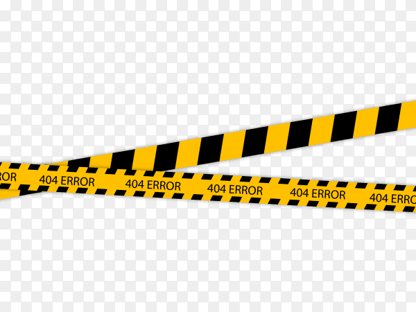 Caution tape Premium vector PNG