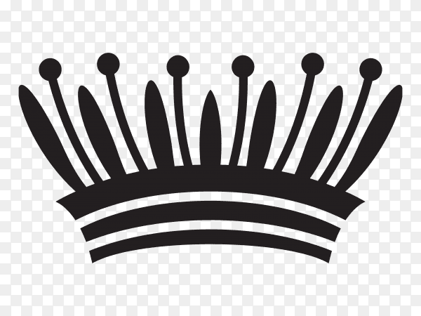 Crown Cartoon design vector PNG