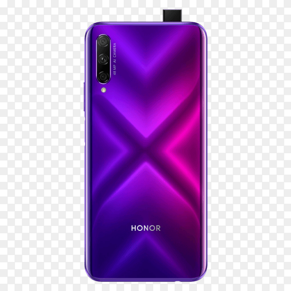 HONOR 9X Pro on transparent background PNG