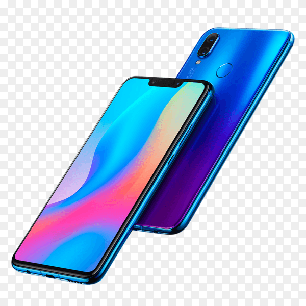 Huawei nova 3i on transparent background PNG