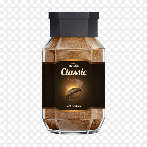 Natural Classic coffee Clipart PNG