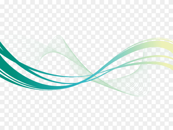 Petroleum lines waving on transparent background PNG